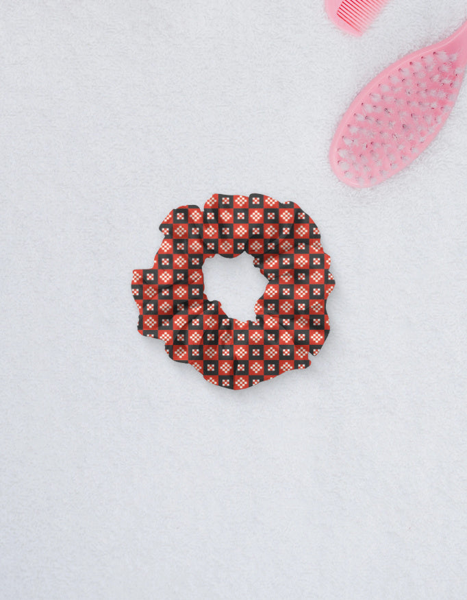 Women AOP Scrunchies